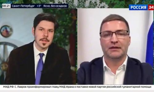 Антон Собин телеканалу Россия 24